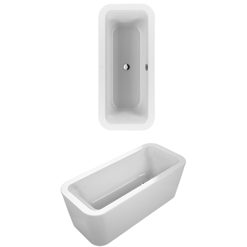 Ванна отдельностоящая Villeroy&Boch Loop&Friends UBA180LFS7PDBCV