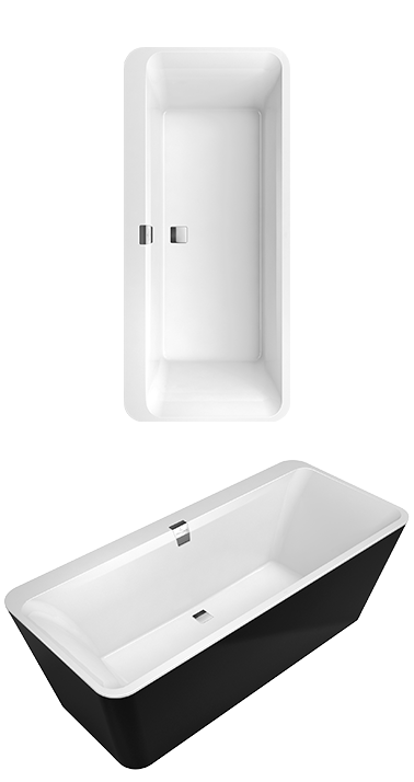 Ванна отдельностоящая Villeroy&Boch Squaro Edge 12 UBQ180SQE7PDBCV 1 Ванна отдельностоящая Villeroy&Boch Squaro Edge 12 UBQ180SQE7PDBCV