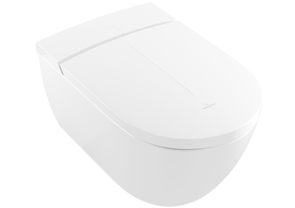 Унитаза-биде подвесной Villeroy&Boch ViClean-I100 V0E100 с вертикальным смывом и открытым смывным краем (округлая модель) 1 Унитаза-биде подвесной Villeroy&Boch ViClean-I100 V0E100 с вертикальным смывом и открытым смывным краем (округлая модель)