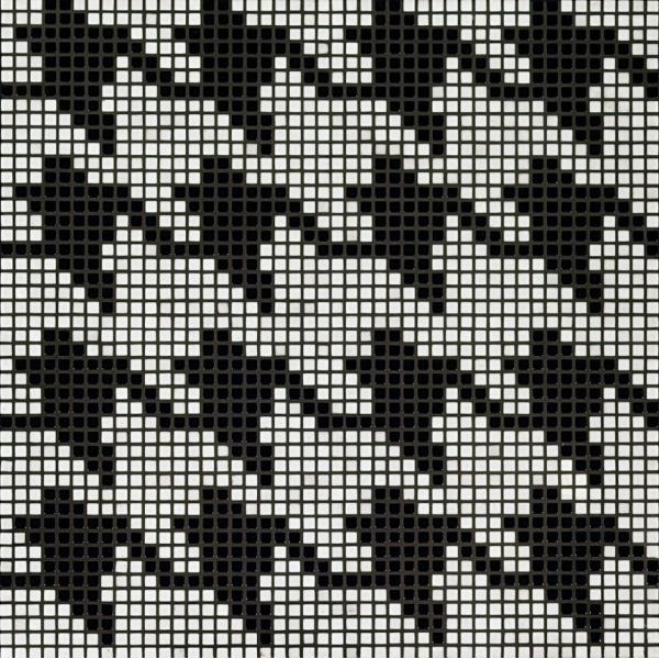 Мозаика Bisazza Pied De Poule Nero