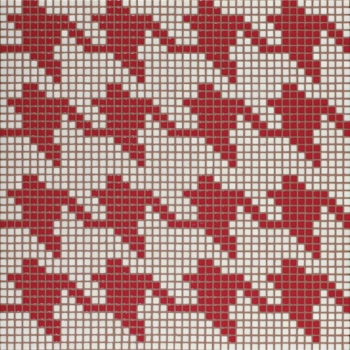 Мозаика Bisazza Pied De Poule Rosso