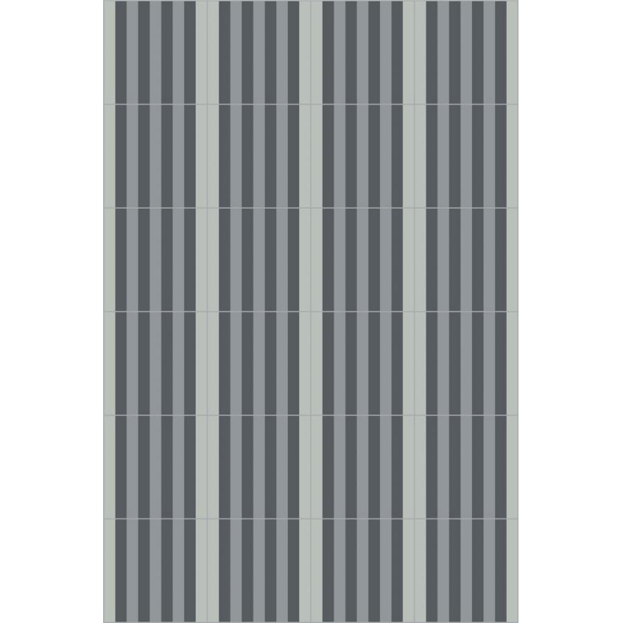 Мозаика Bisazza Pipe Straight Grey