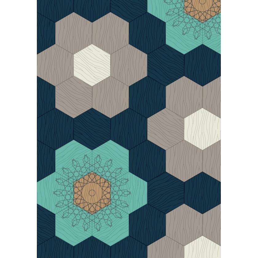 Паркет Bisazza Pirouette Navy
