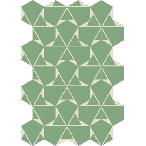 Мозаика Bisazza Plisados Jade C