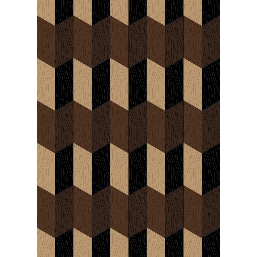 Паркет Bisazza Plissage Nuit