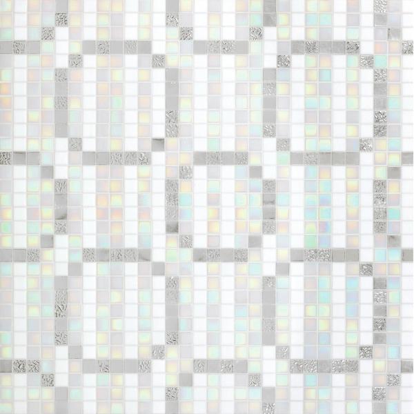Мозаика Bisazza Rings Oro Bianco