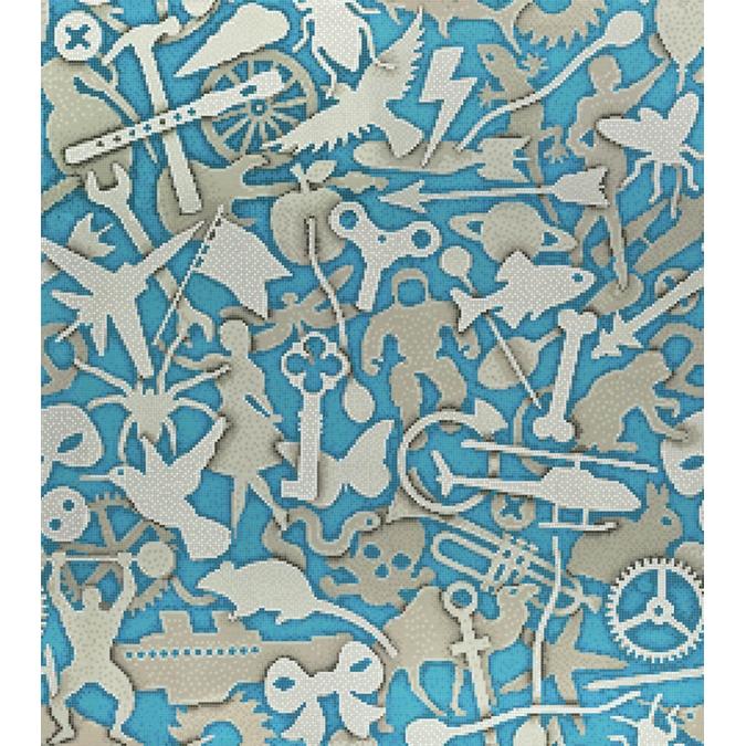 Мозаика Bisazza Silhouette Turquoise