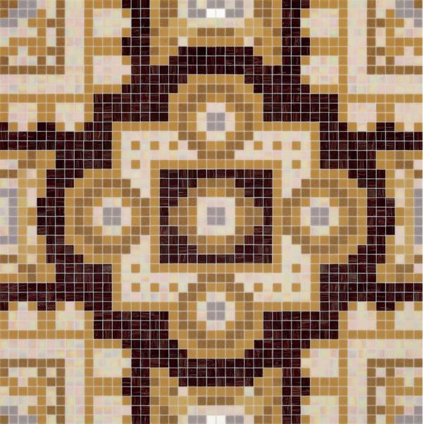 Мозаика Bisazza Silk Brown