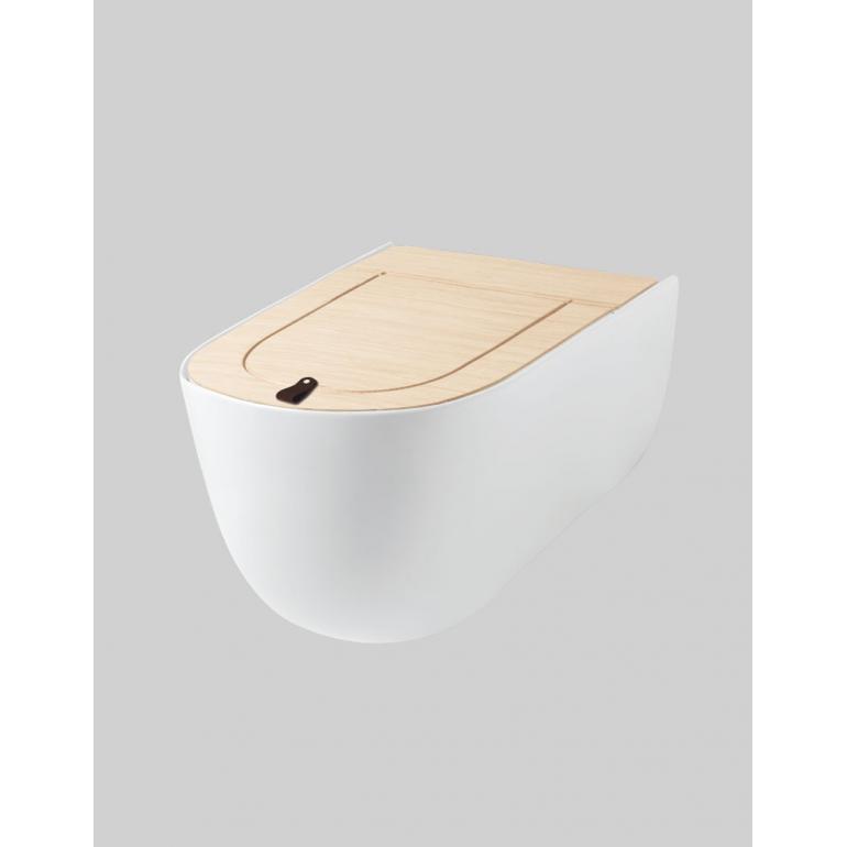 Унитаз подвесной безободковый The Унитаз подвесной безободковый The.Artceram THV001 THE ONE