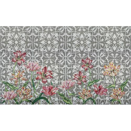 Мозаика Bisazza Tulips Grey