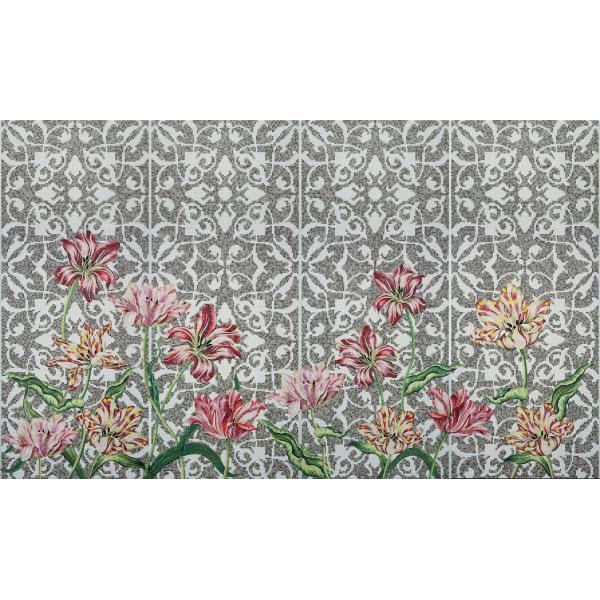 Мозаика Bisazza Tulips Grey