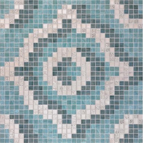 Мозаика Bisazza Velvet Grey Oro Bianco