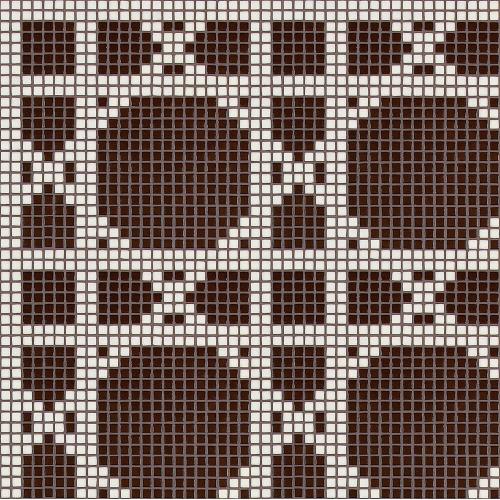 Мозаика Bisazza Vienna Marrone