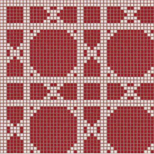Мозаика Bisazza Vienna Rosso