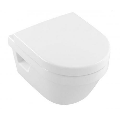 Унитаз подвесной Villeroy&Boch Architectura с открытым смывным краем Compact (округлая модель)