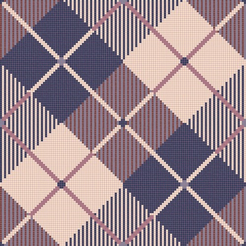 Мозаика Bisazza William Purple