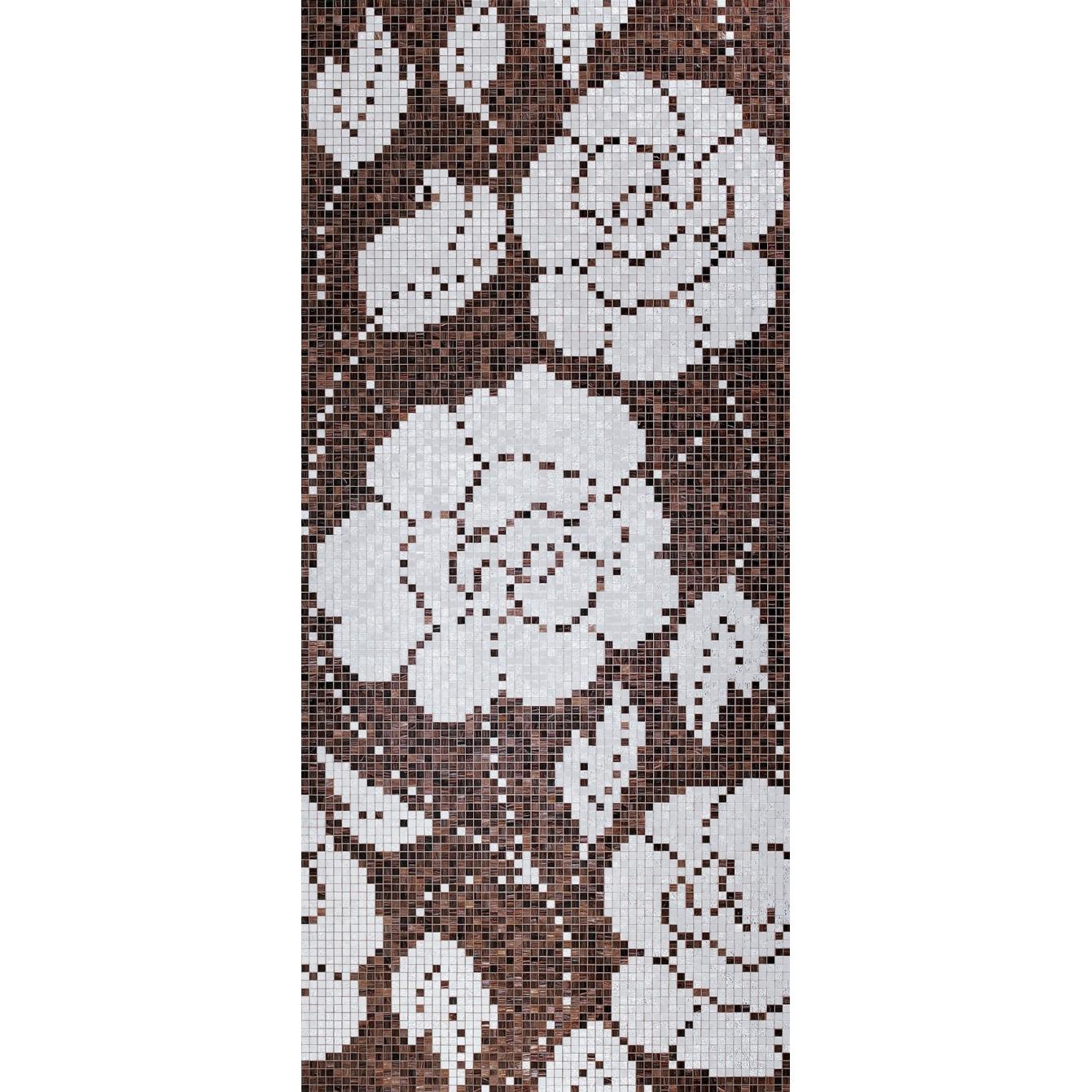Мозаика Bisazza Winter Flowers Oro Nero